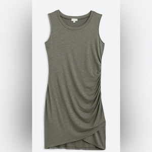 AVLN Studio Lane Ruched Knit Fitted Dreas